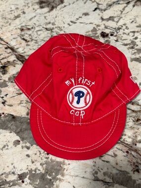 New Era Newborn & Infant Philadelphia Phillies My First Cap 9FORTY Red Flex Hat